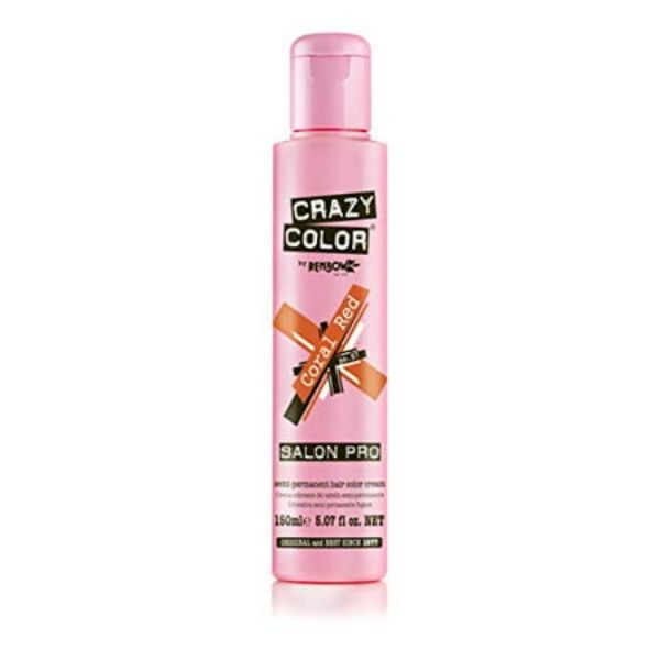 Picture of Crazy Color Semi Permanent Hair Color Cream 150ML (CORAL RED)