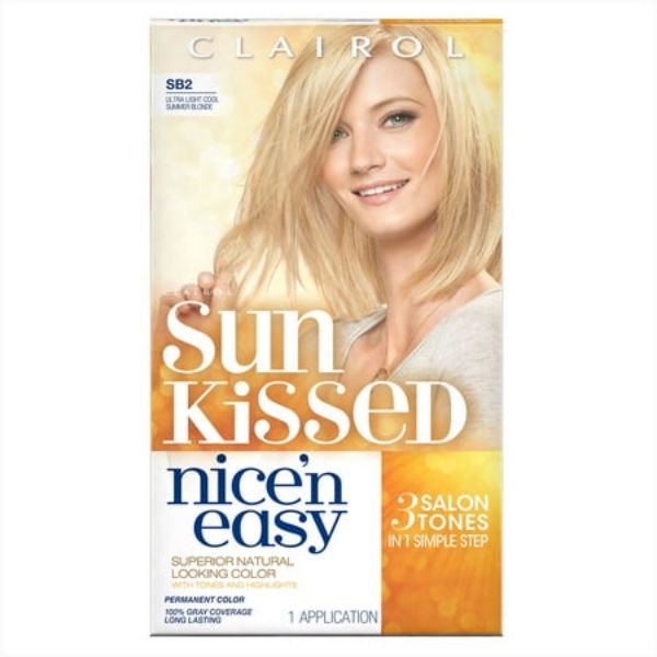 Picture of Clairol Nice 'n Easy SB2 Ultra Light Cool Summer Blonde Hair Color