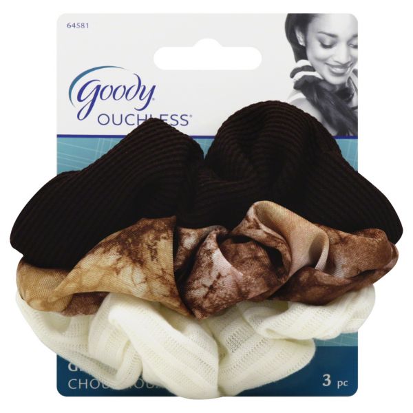Picture of Goody Women's Ouchless Multi-Style Scrunchies 3 Pack