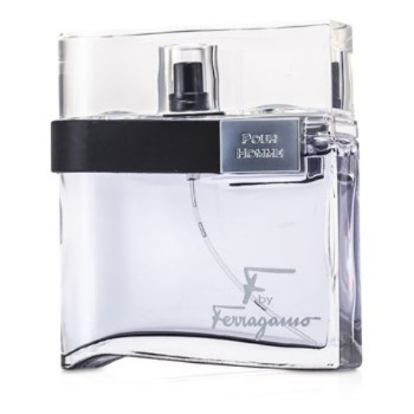 Picture of Salvatore Ferragamo F Black Eau de Toilette for Men 3.4 oz
