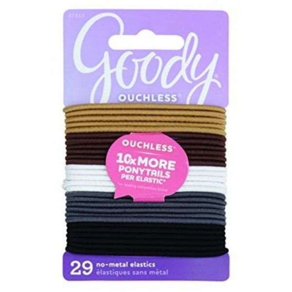 Picture of Goody Ouchless 2MM Elastics Neutral 29 Ct.