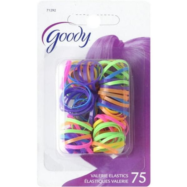 Picture of Goody Classics Mini Polybands Neon Hair Elastics 75 Ct.
