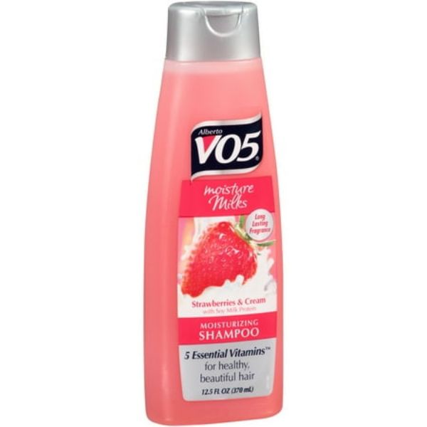Picture of Alberto VO5 Moisture Milks Strawberries & Cream Shampoo 12.5 oz