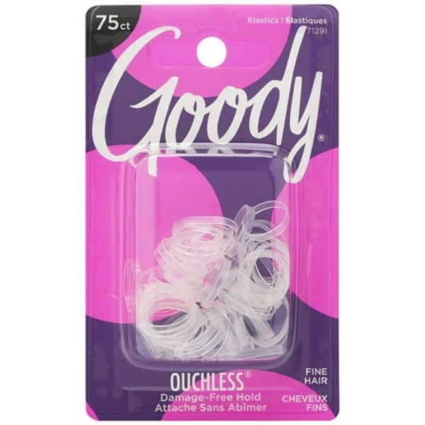 Picture of Goody Ouchless Mini Crystal Polyband Elastics 75 Ct.