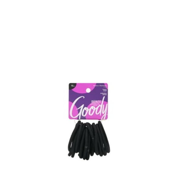 Picture of Goody Super Stretch Thick Hair Elastics, Black
