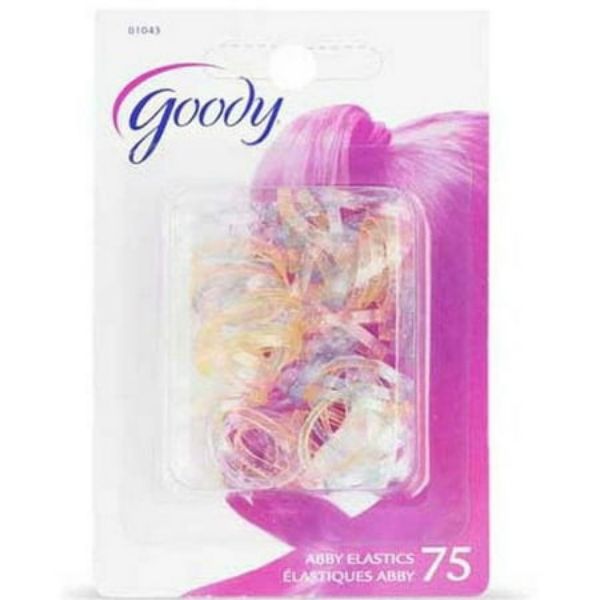 Picture of Goody Classics Mini Polybands Glitter Hair Elastics 75 Ct.