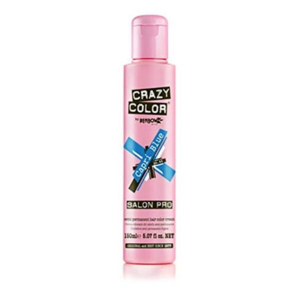 Picture of Crazy Color Semi Permanent Hair Color Cream 150ml Capri Blue